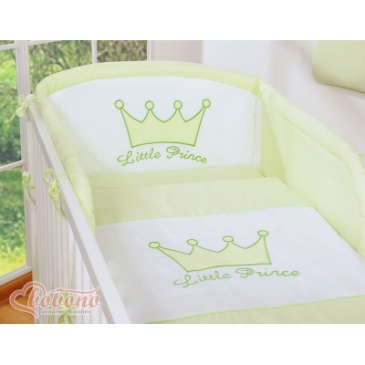 Beddengoed voor Ledikant 3 st -  Groen Little Prince Princess