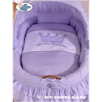Beddengoed voor Rieten Baby Wieg 2 st