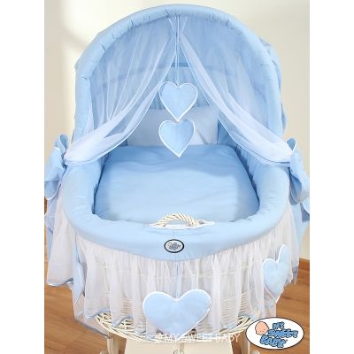 Beddengoed voor Rieten Baby Wieg 2 st