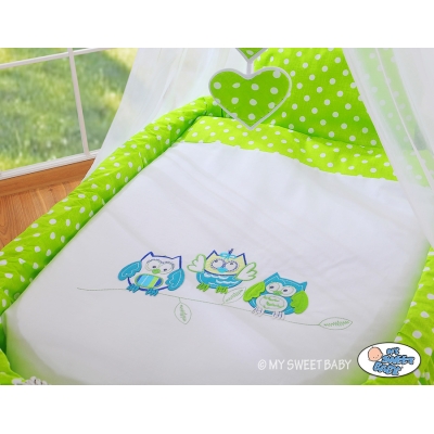 Beddengoed voor Rieten Baby Wieg 2 st