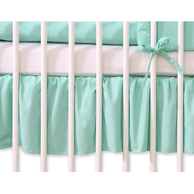 Bedrok voor Baby Ledikant 120x60 cm - Harten Mint