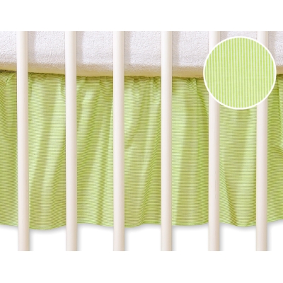 Bedrok voor Babybed 120x60 cm - Harten Groen Snijder