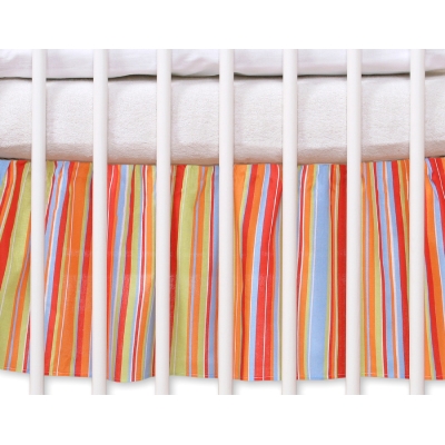 Bedrok voor Kinderbed 120x60 cm - Harten Oranje