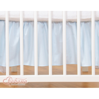 Bedrok voor Ledikant 120x60 cm -  Blauw Little Prince Princess
