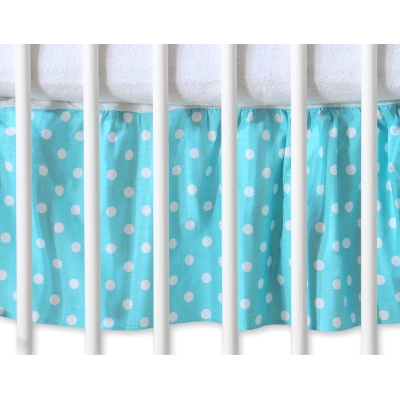 Decoratieve Bedrok Stofhoes Maskerende Ruche voor Kinderbed 140x70 cm - Harten