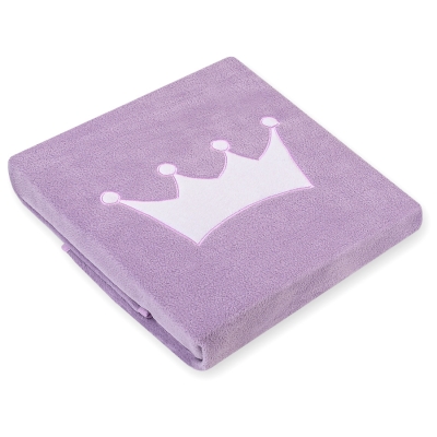 Deken van Polar Fleece voor Baby -  Purper Little Prince Princess