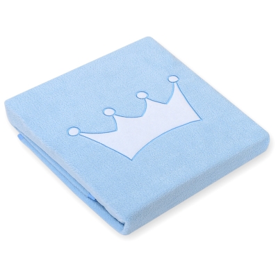 Dekentje van Polar Fleece voor Baby -  Blauw Little Prince Princess