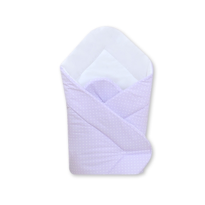 Draagdoeken - Harten Purper Polkaprikker