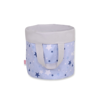 Dubbelzijdige Opbergmand  S Blauw Grijs Sterren