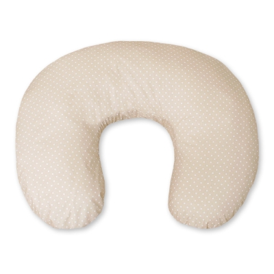 Extra Hoes voor Borstvoedingskussen - Harten Beige Polkaprikker