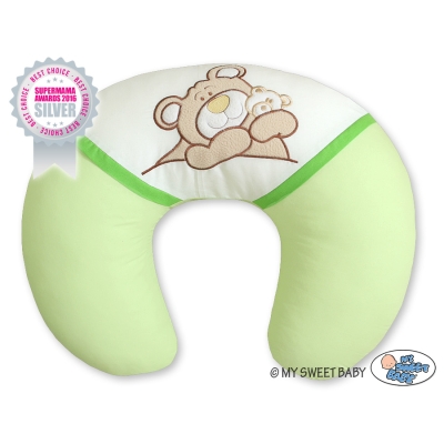 Extra Hoes voor Voedingskussen - Barnabas Bear Groen Teddy Bear Branaba