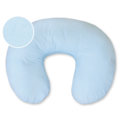 Extra Hoes voor Voedingskussen - Harten Blauw Snijder