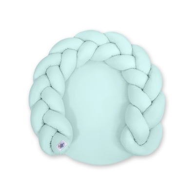 Gevlochten Donut & Bedbumper Speelmat 2 in 1 Mint