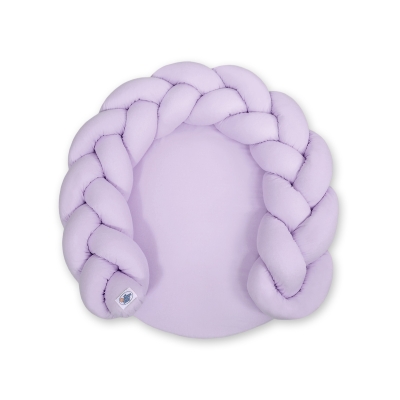 Gevlochten Donut & Bedbumper Speelmat 2 in 1 Purper