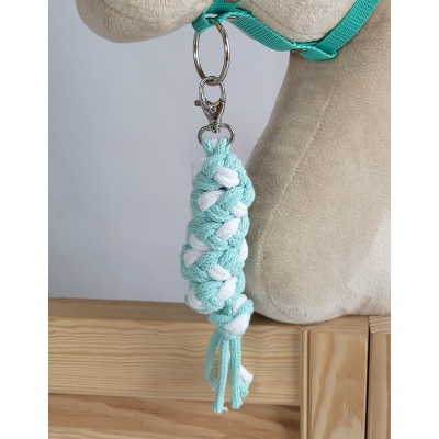 Gevlochten Touw voor Stokpaardje Hobby Horse Mint Wit