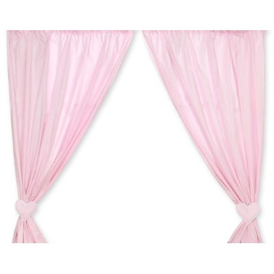 Gordijnen voor Babykamer - Harten Roze