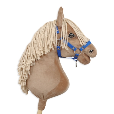 Halster voor Stokpaardje Hobby Horse Blauw