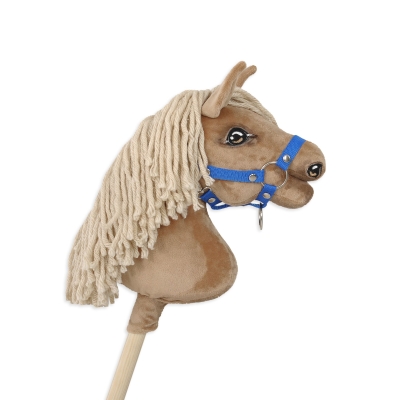 Halster voor Stokpaardje Hobby Horse Blauw  A4