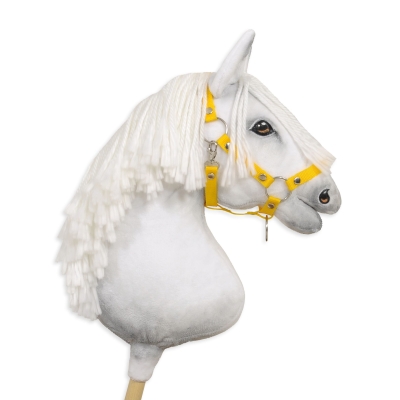 Halster voor Stokpaardje Hobby Horse Geel