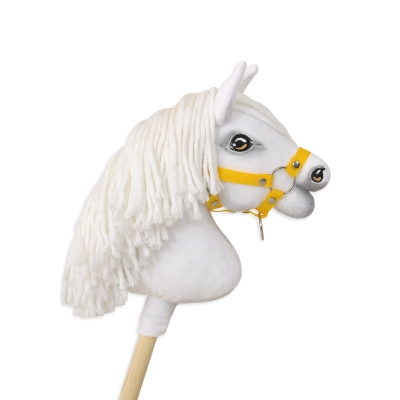 Halster voor Stokpaardje Hobby Horse Geel  A4