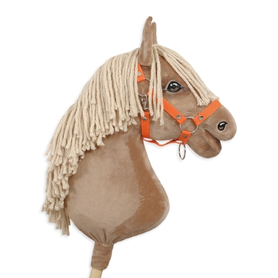 Halster voor Stokpaardje Hobby Horse Oranje