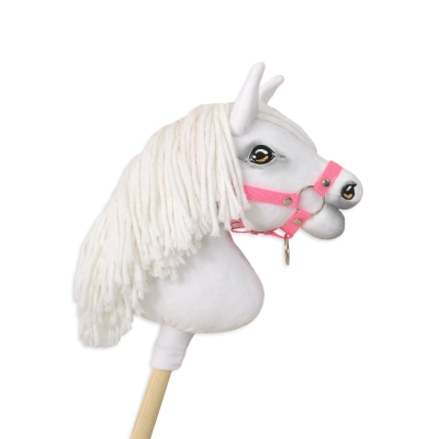 Halster voor Stokpaardje Hobby Horse Roze  A4