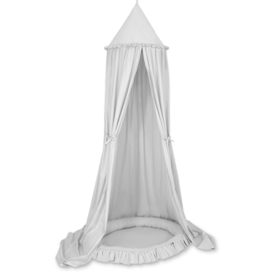 Hangende Klamboe met Nest voor Babykamer Grijs