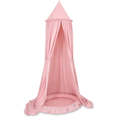 Hangende Klamboe met Nest voor Babykamer Stofroze