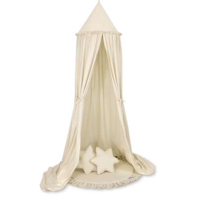 Hangende Klamboe Speelmat Kussenset  voor Babykamer Beige