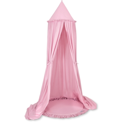 Hangende Luifel met Speelmat voor Babykamer Roze
