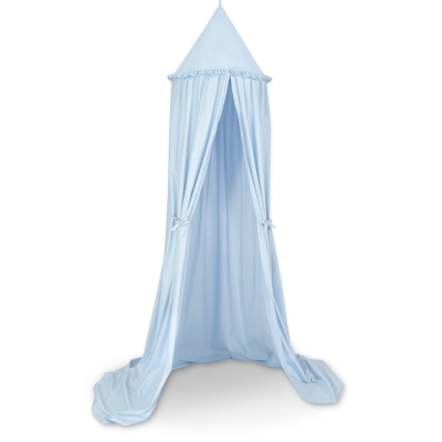 Hangende Luifel van Katoen voor Babykamer Blauw