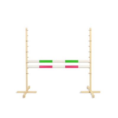 Hindernis voor Hobby Horse 120cm, 2x Stang 50mm Groen