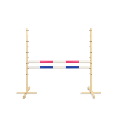 Hindernis voor Hobby Horse 120cm, 2x Stang 50mm Roze
