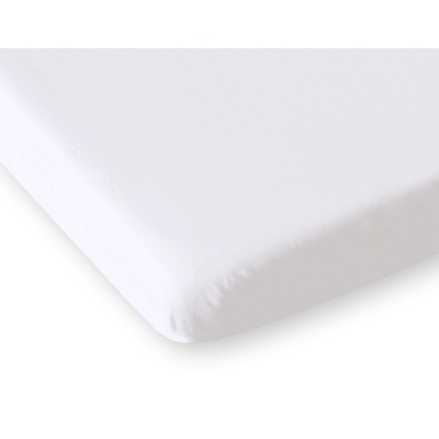 Hoeslaken 60x120cm Katoen voor Ledikant Wit