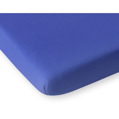 Hoeslaken Jersey 140x200 cm Donkerblauw