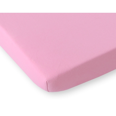 Hoeslaken van Jersey Juniorbed 140x200 cm Roze