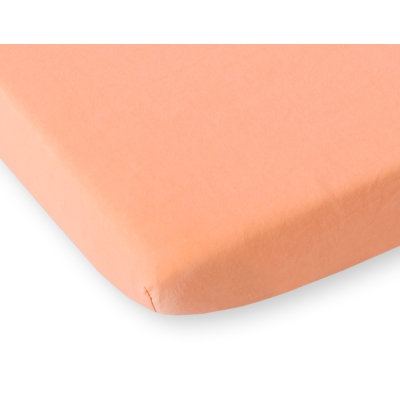 Hoeslaken van Jersey voor Kinderbed 140x70 cm Oranje