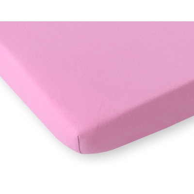 Hoeslaken van Jersey voor Ledikant 120x60 cm Roze