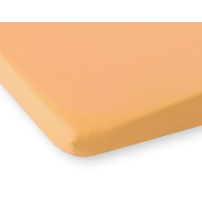 Hoeslaken van Katoen voor Ledikant 140x70 cm Oranje
