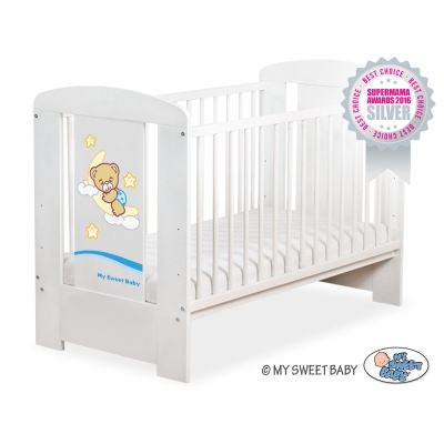 Kinderbed 120x60 cm - Good Night Wit Welterusten