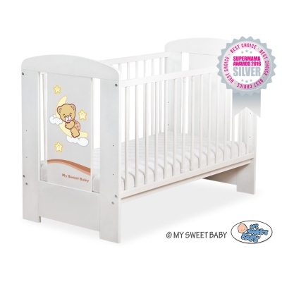 Kinderbed 120x60 cm - Good Night Wit Welterusten