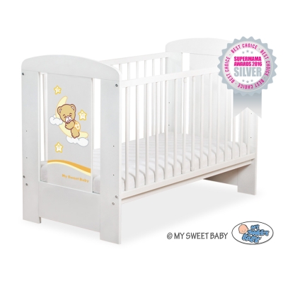 Kinderbed 120x60 cm - Good Night Wit Welterusten