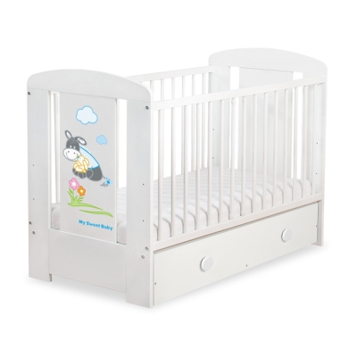 Kinderbed met Lade 120x60 cm - Donkey Luca MAXI Ezel Luca