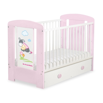 Kinderbed met Lade 120x60 cm - Donkey Luca MAXI Ezel Luca