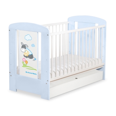 Kinderbed met Lade 120x60 cm - Donkey Luca STANDARD Ezel Luca