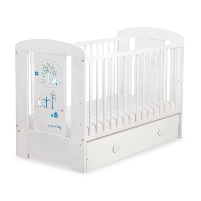 Kinderbed met Lade 120x60 cm - Happy balloons MAXI