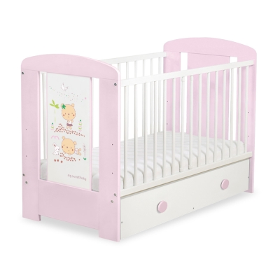 Kinderbed met Lade 120x60 cm - Happy balloons MAXI