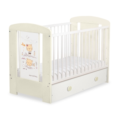 Kinderbed met Lade 120x60 cm - Happy balloons MAXI