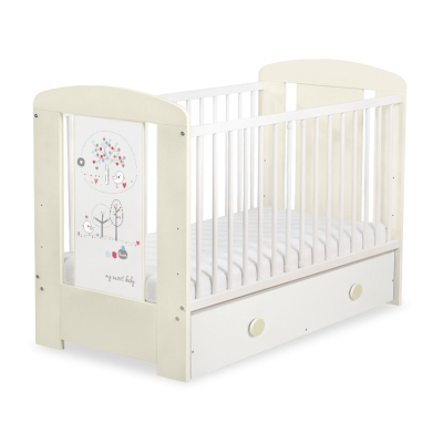 Kinderbed met Lade 120x60 cm - Happy balloons MAXI