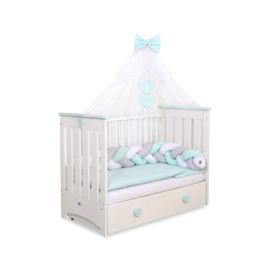 Klamboe van Tule voor Babybed Munt Sifonki